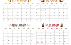 2023 Four Month Calendars – 18 Free Printables | Printabulls with regard to 2025 Printable Calendar 4 Months Per Page