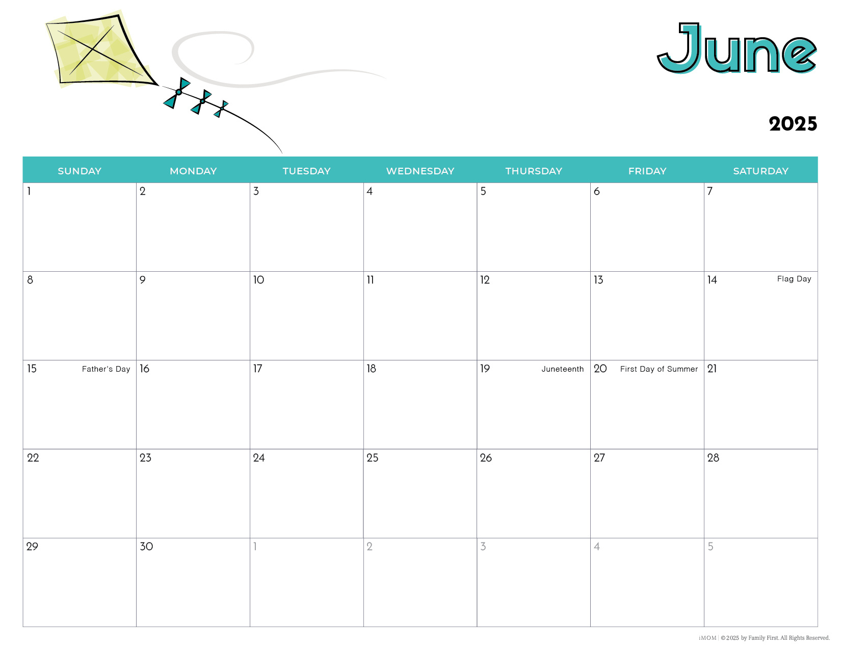 2024-2025 Printable Calendars For Kids - Imom in Free Printable Children&amp;amp;#039;s Calendar 2025