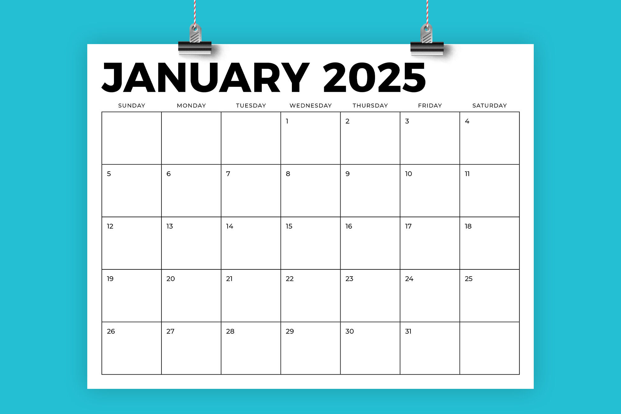 2025 8.5 X 11 Inch Calendar Templaterunning With Foxes regarding 2025 Calendar 8 5 X 11 Printable Free