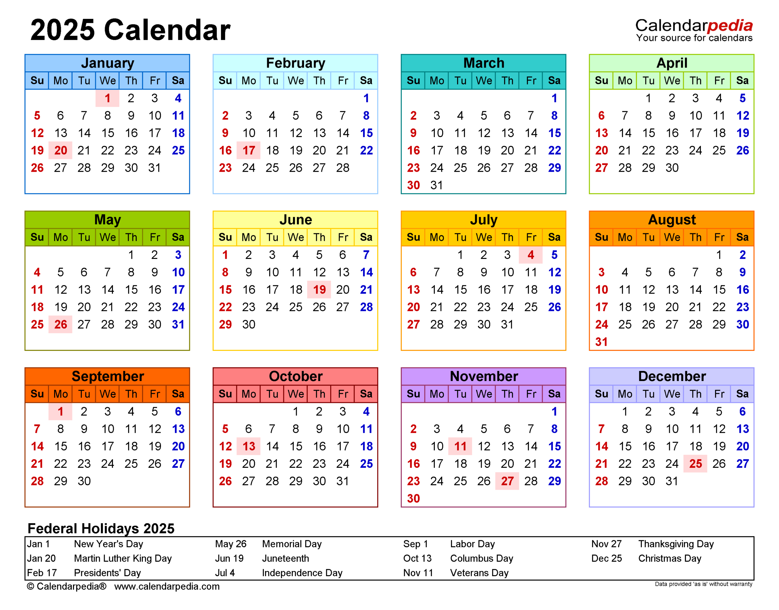 2025 Calendar - Free Printable Excel Templates - Calendarpedia with regard to Printable 2025 Mini Calendar