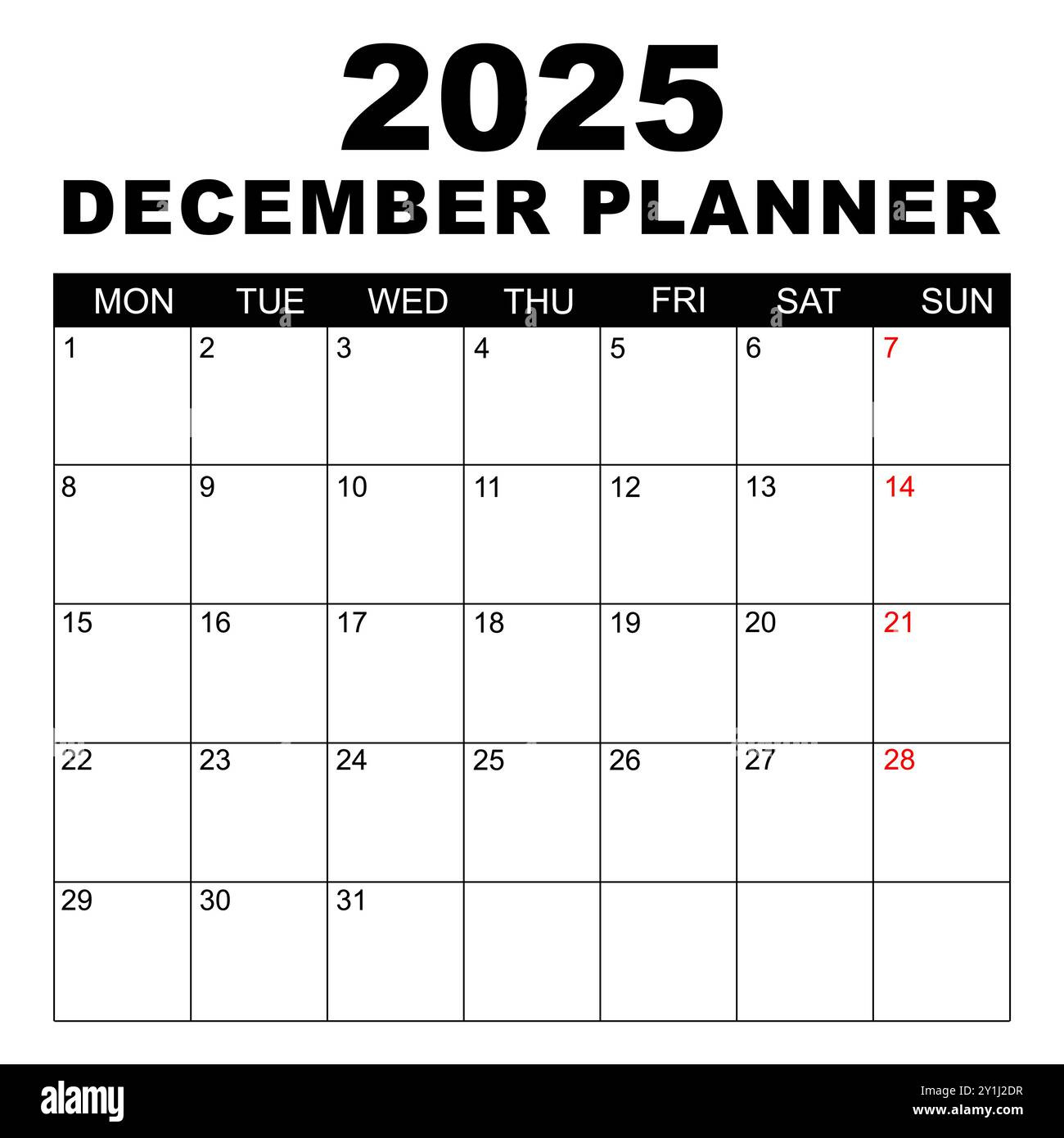 2025 Calendar Page Hi-Res Stock Photography And Images - Page 3 with regard to Blank Calendar Pages 2025 Printable