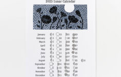 2025 Lunar Calendar – Pretty Flours for Printable 2025 Lunar Calendar