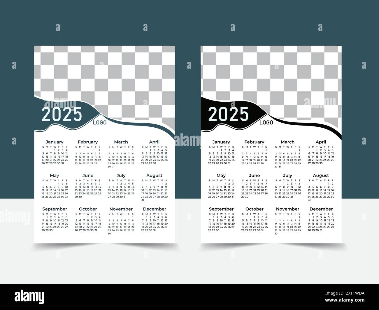 2025 Year Wall Calendar Design With Monthly Event Printable with Printable 2025 Wall Calendar