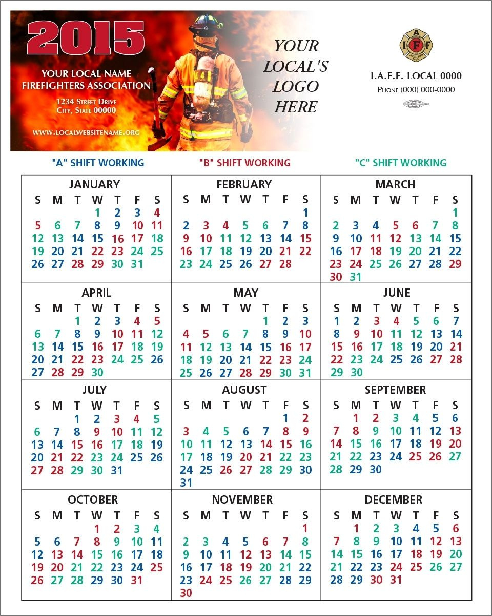 48 Hours Fire Shift Schedule inside Printable Firefighter Shift Calendar 2025