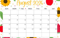 August 2025 Calendars – 107 Free Printables | Printabulls inside Printable August 2025 Calendar