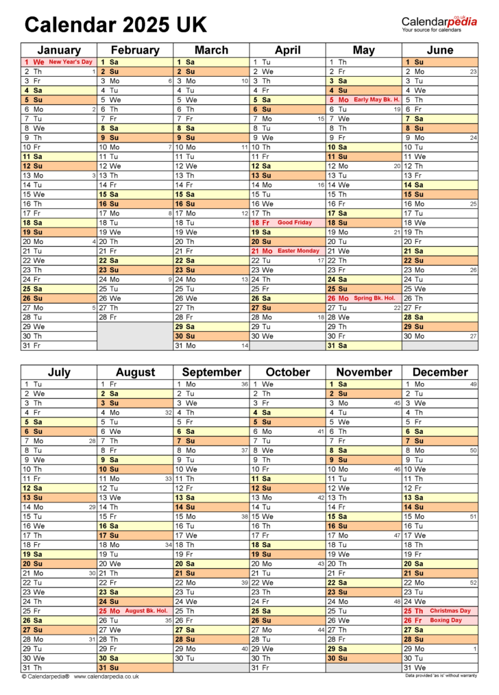 6 Month Calendar 2025 Printable Free