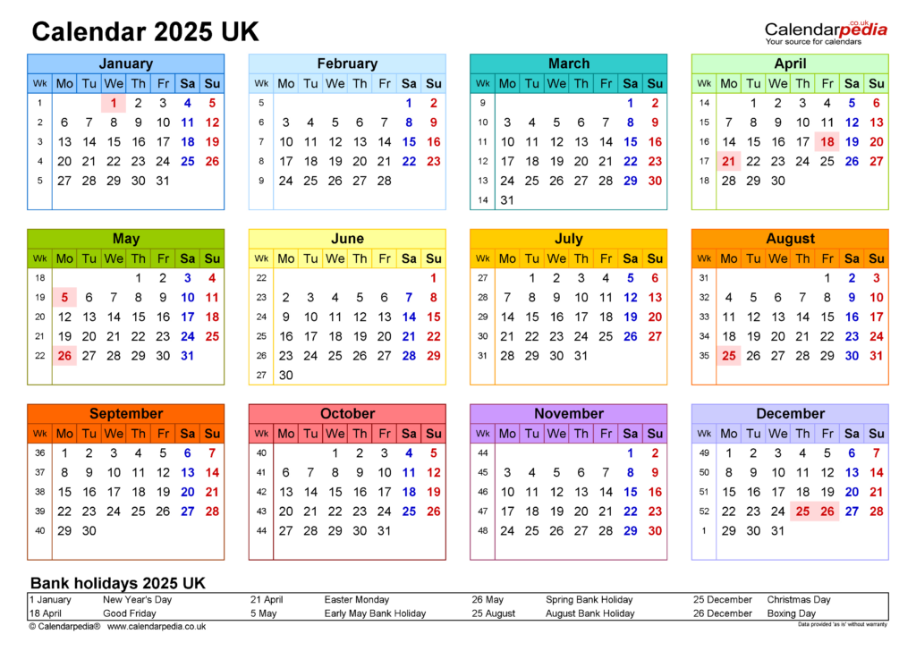 Multi Month Calendar 2025 Printable | Printable Calendars