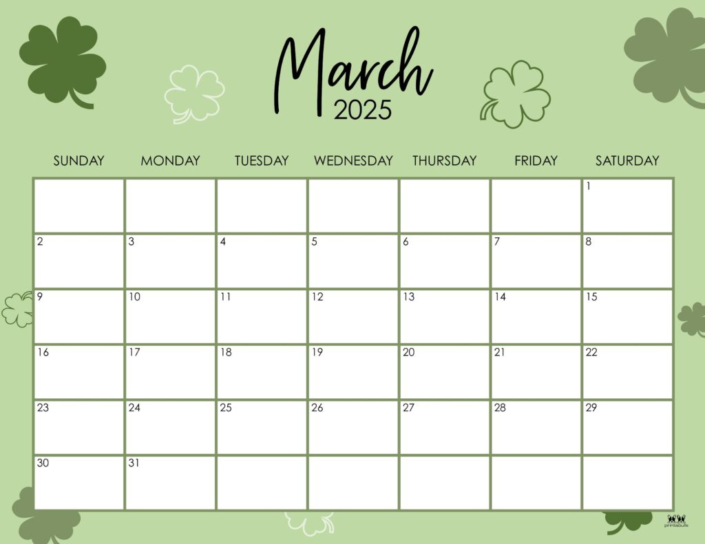 March 2025 Calendars - 107 Free Printables | Printabulls pertaining to March 2025 Calendar Printable with Lines