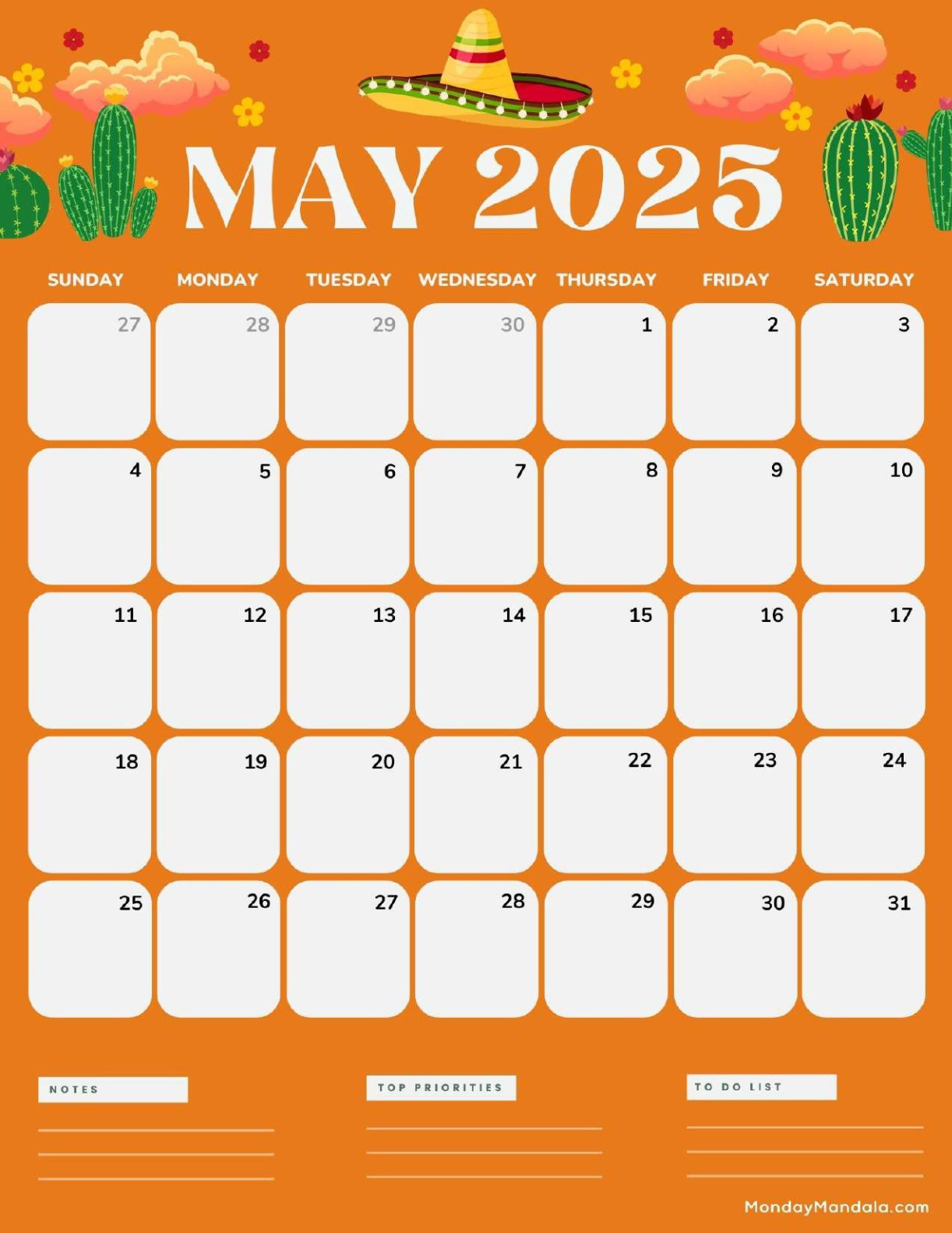 May 2025 Calendar (52 Free Pdf Printables) throughout May 2025 Calendar Printable Vertical