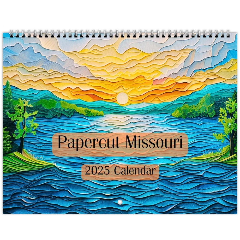 Papercut Missouri 2025 Wall Calendar 11 X 8.5 - Etsy in Mizzou Fall 2025 Calendar Printable