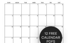 Cute 2025 Monthly Calendar Free Printable for Printable Calendar Free 2025