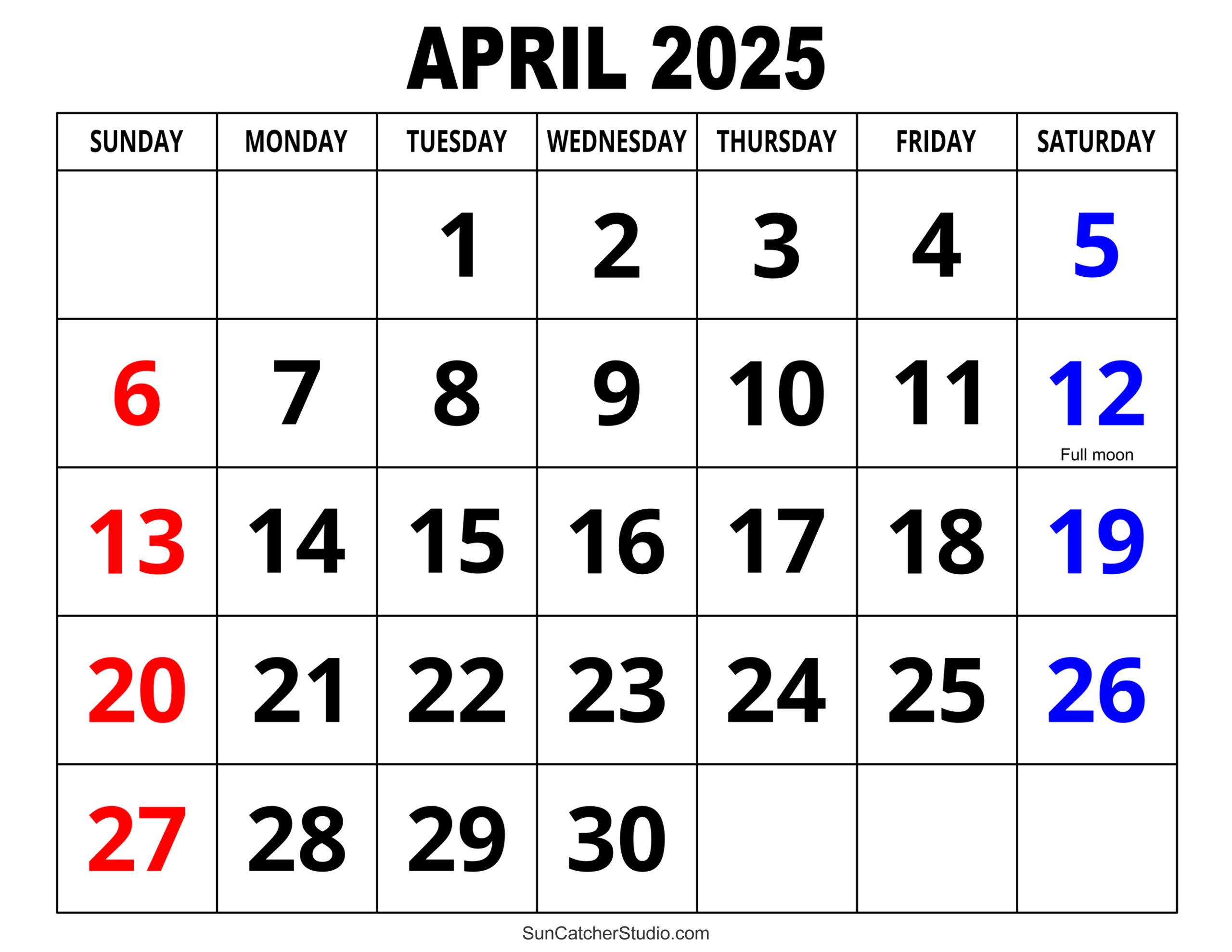 April 2025 Calendar (Free Printable) – Free Printables, Monograms intended for April 2025 Calendar Printable Win