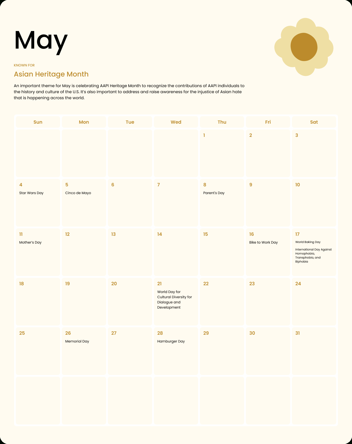 Epoch | Month Of Events - May 2025 inside Calendar of Events For May 2025