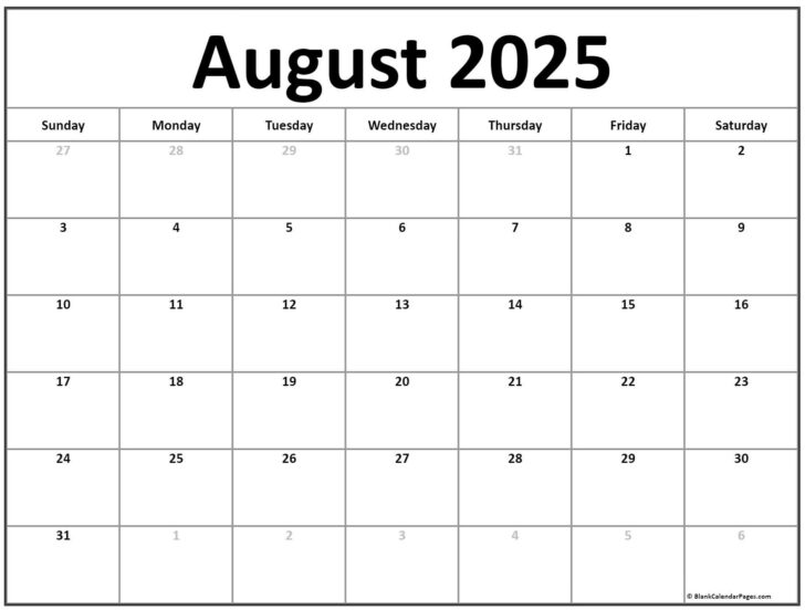 Free Printable Calendar August 2024 – June 2025