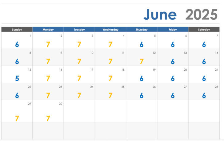 Disney World June 2025 Crowd Calendar