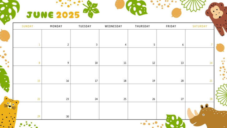 June Dry Erase Calendar Ideas 2025
