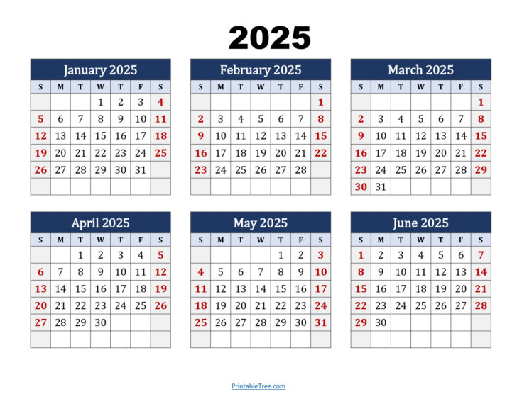 June 2025 to June 2025 Calendar