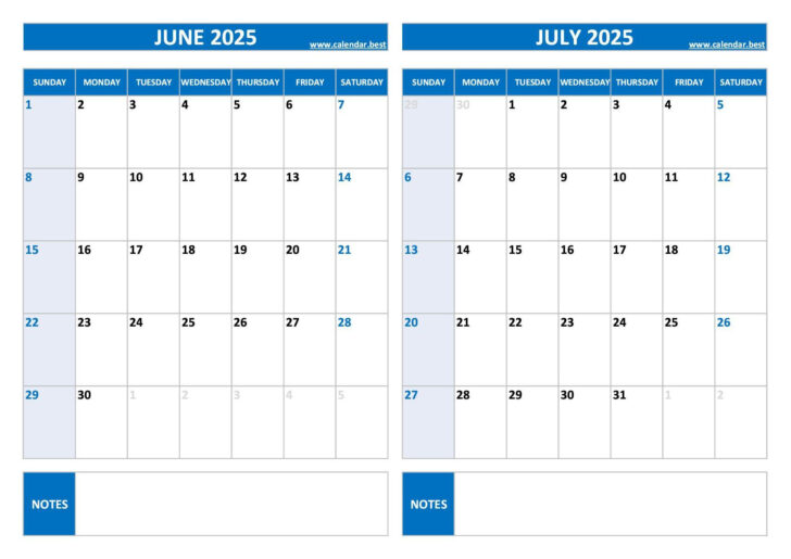 Printable June Calendar with Holidays