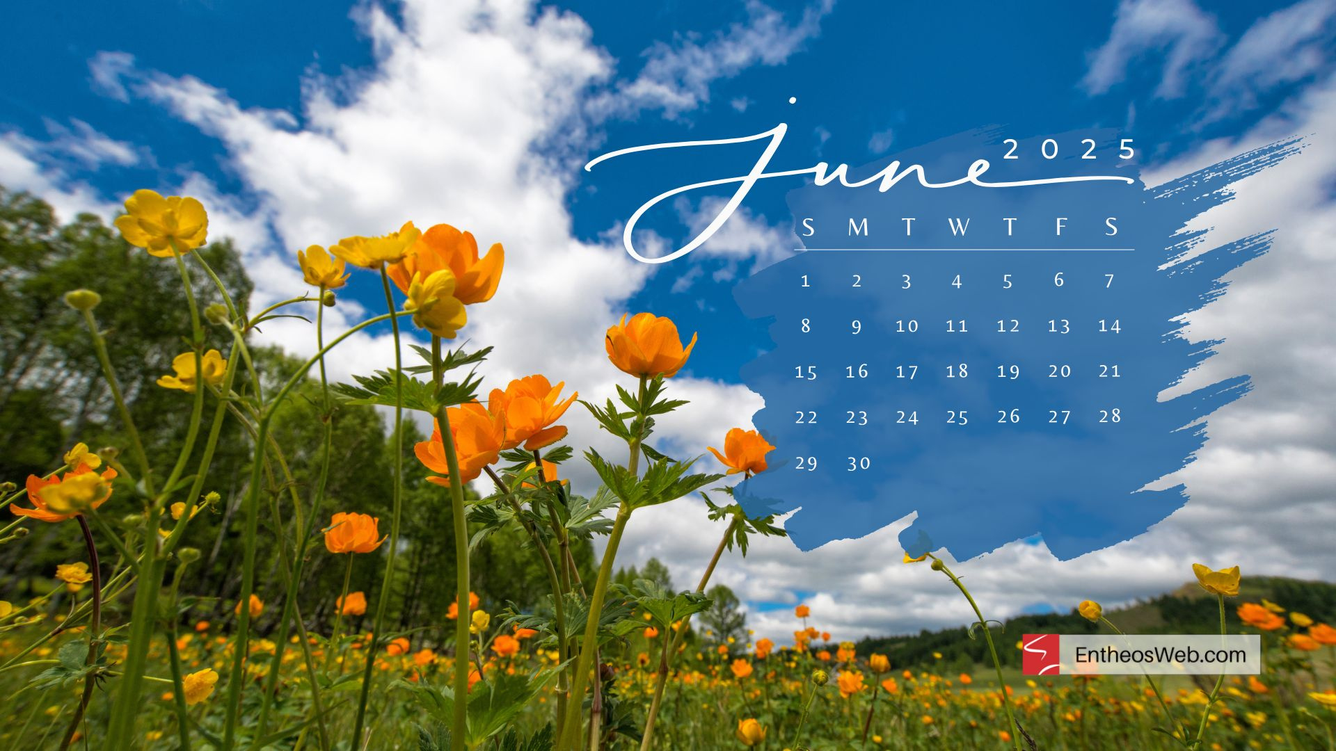 June 2025 Desktop Wallpaper Calendars | Entheosweb intended for June Calendar 2025 Desktop Wallpaper
