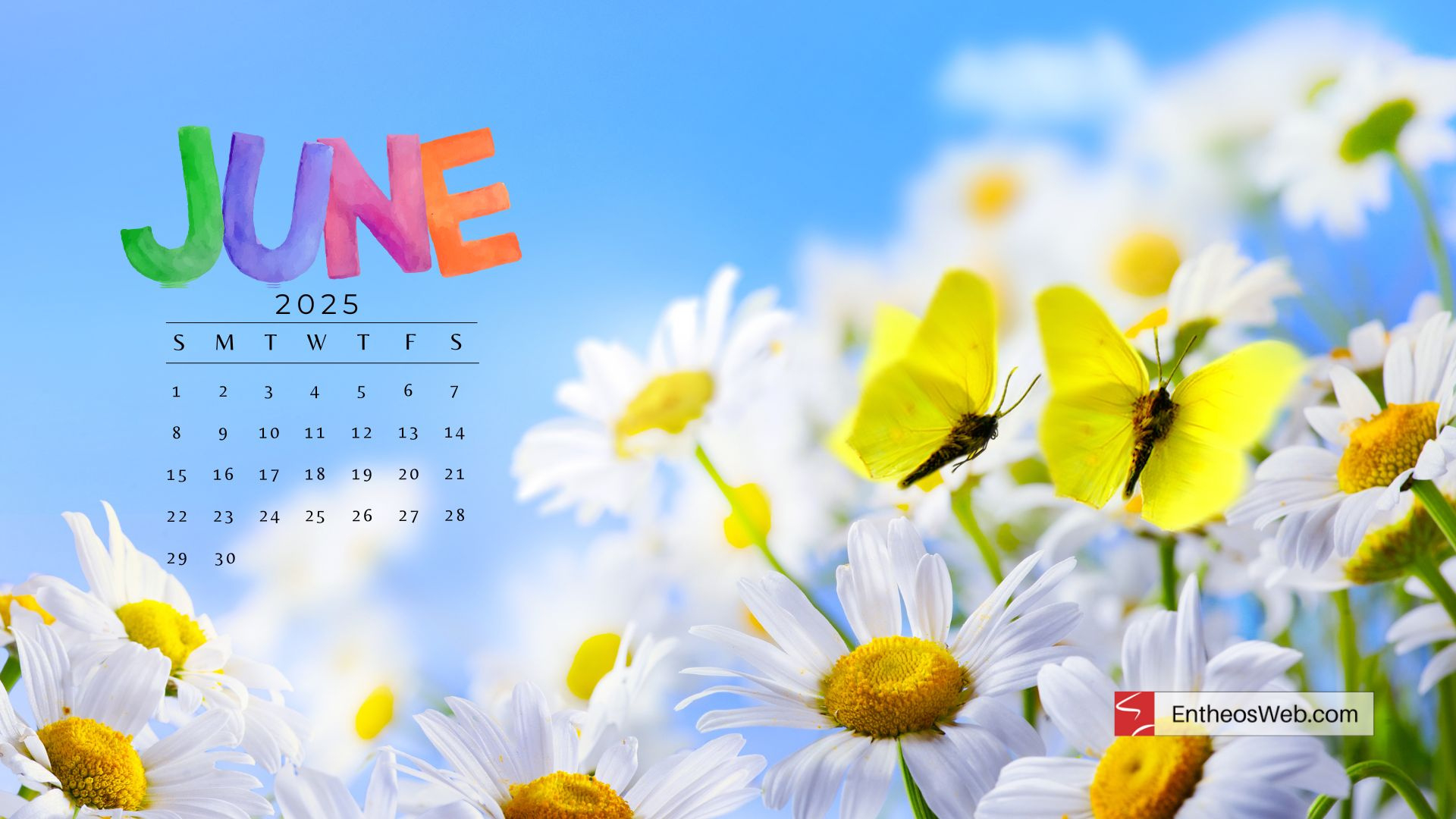 June 2025 Desktop Wallpaper Calendars | Entheosweb regarding June Calendar 2025 Desktop Wallpaper