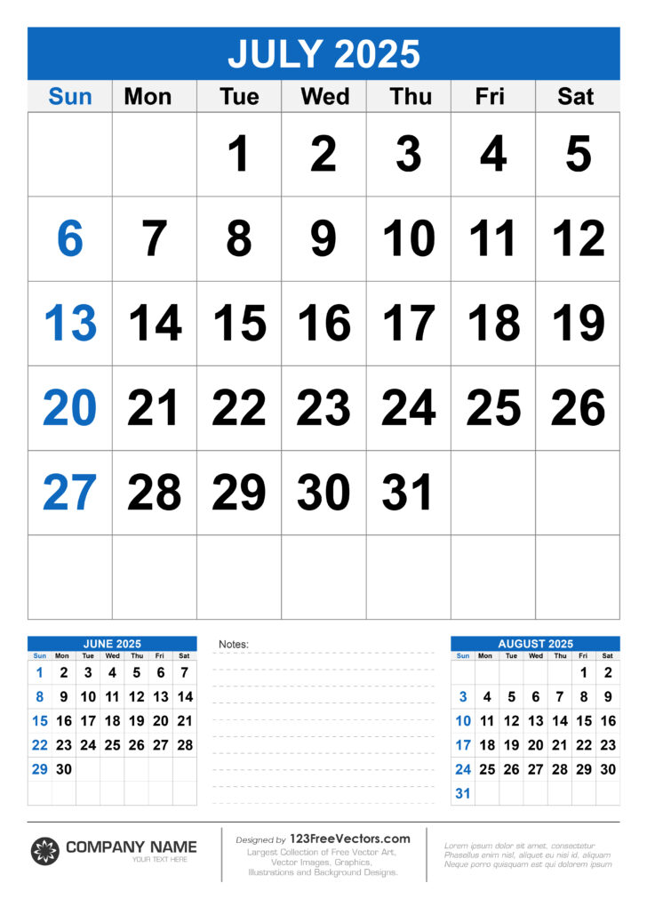 July 19 2025 Calendar