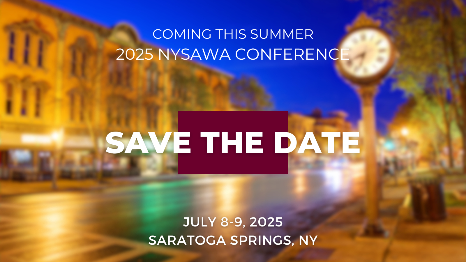 Mark Your Calendar: Nysawa Conference Coming July 8-9, 2025 In intended for New York Event Calendar July 2025