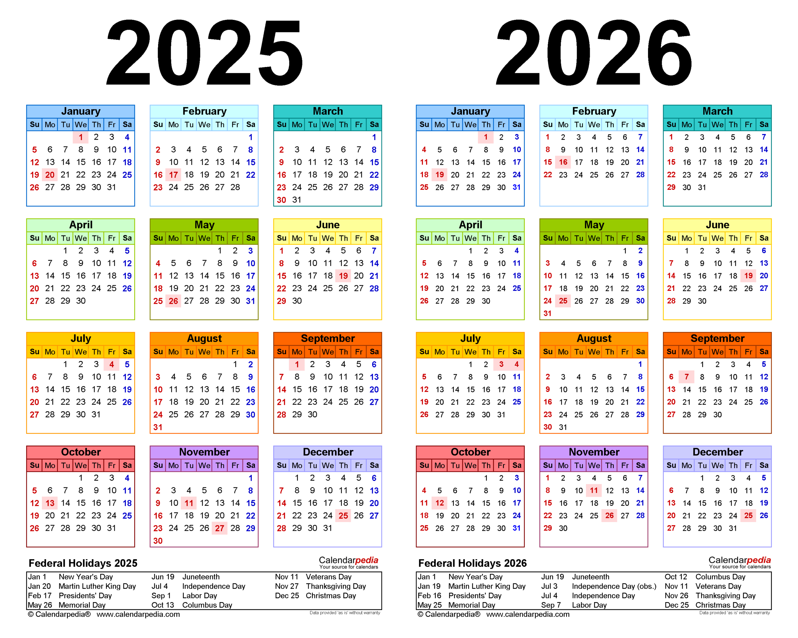 2025-2026 Two Year Calendar - Free Printable Pdf Templates with regard to August 2025 - July 2026 Calendar