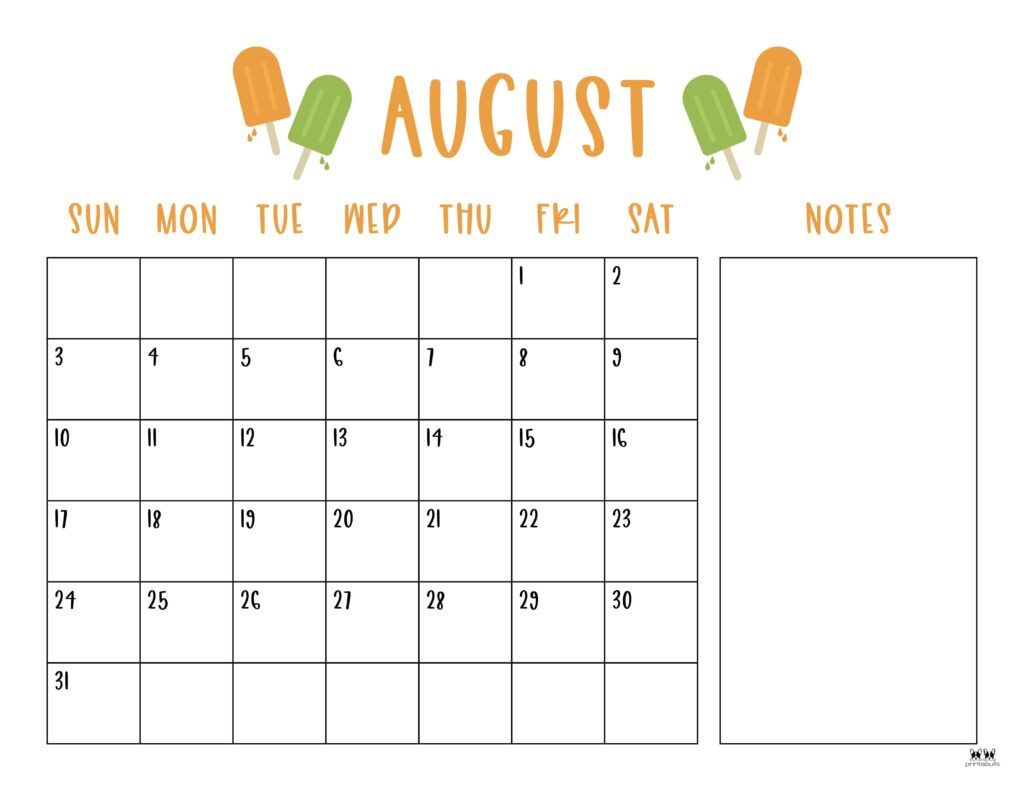 August 2025 Calendars - 107 Free Printables | Printabulls throughout August 2025 Calendar Fillable