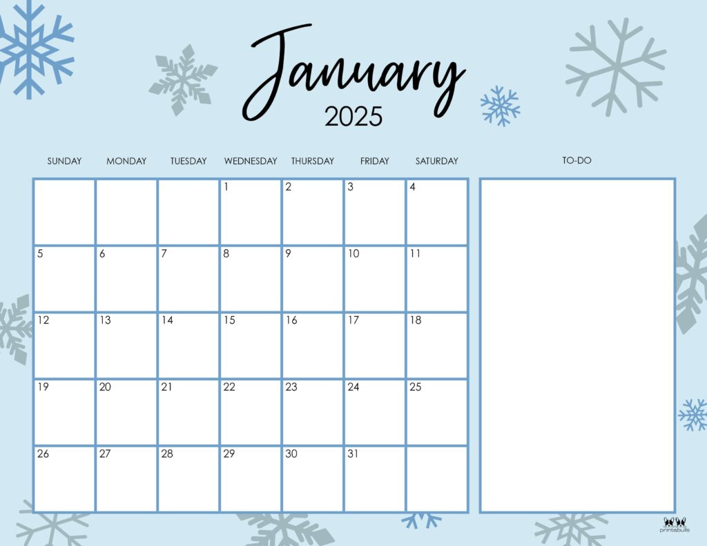 January 2025 Calendars - 107 Free Printables | Printabulls for General Blue August 2025 Calendar