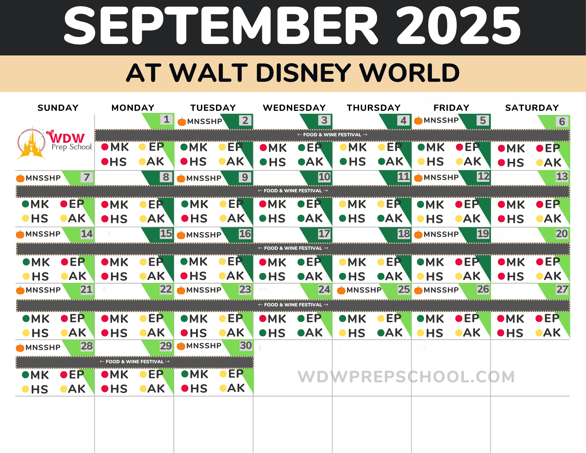 2025 &amp;amp; 2026 Disney World Crowd Calendar (Best Times To Go) throughout Disney Crowd Calendar September 2025