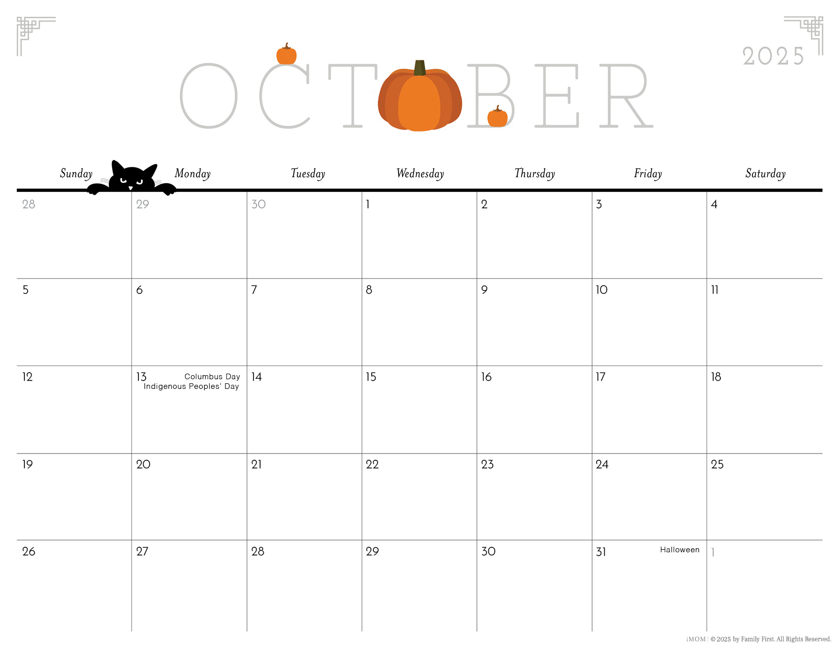 2025 Cute Printable Calendars For Moms - Imom in September 2025 Calendar Printable Shining Mom