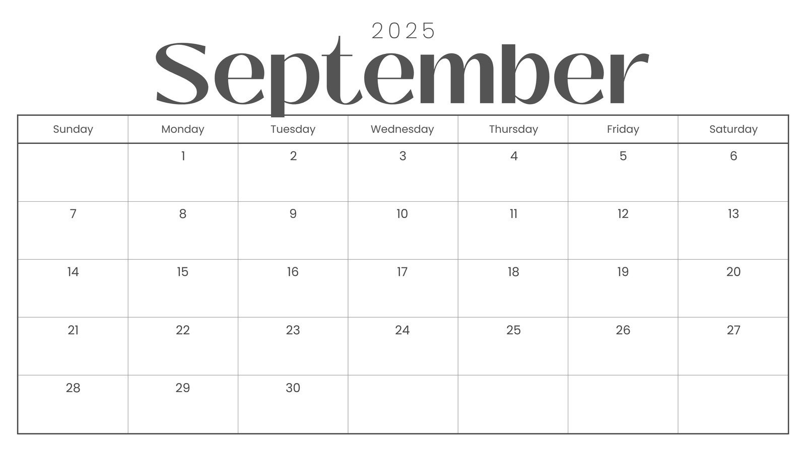 Free And Customizable September Templates with regard to September 2025 Calendar Canva