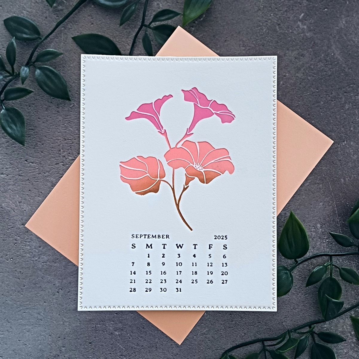 Ideas For Creating A Homemade Calendar - Spellbinders Blog in September 2025 Calendar Homemade