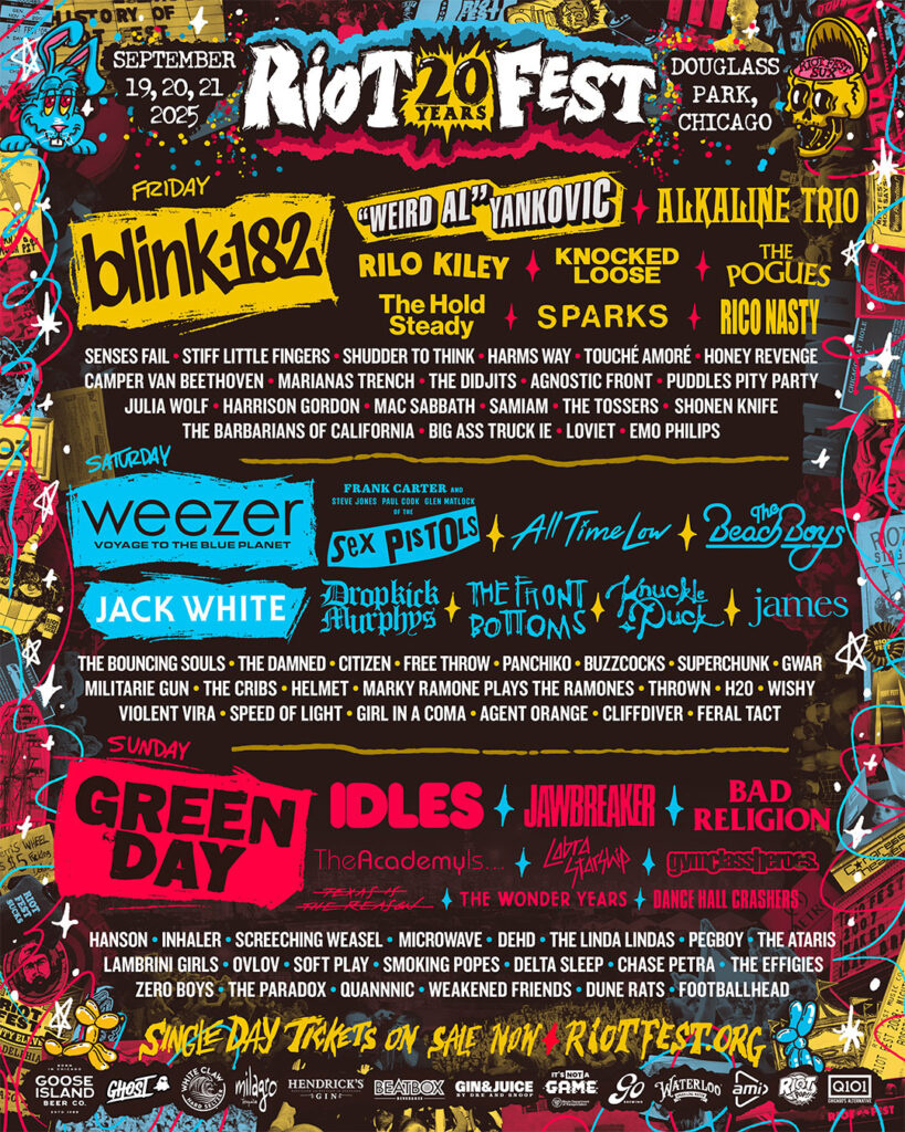 Riot Fest - September 19-21, 2025 | 3-Day Music Festival At within Chicago Events September 2025