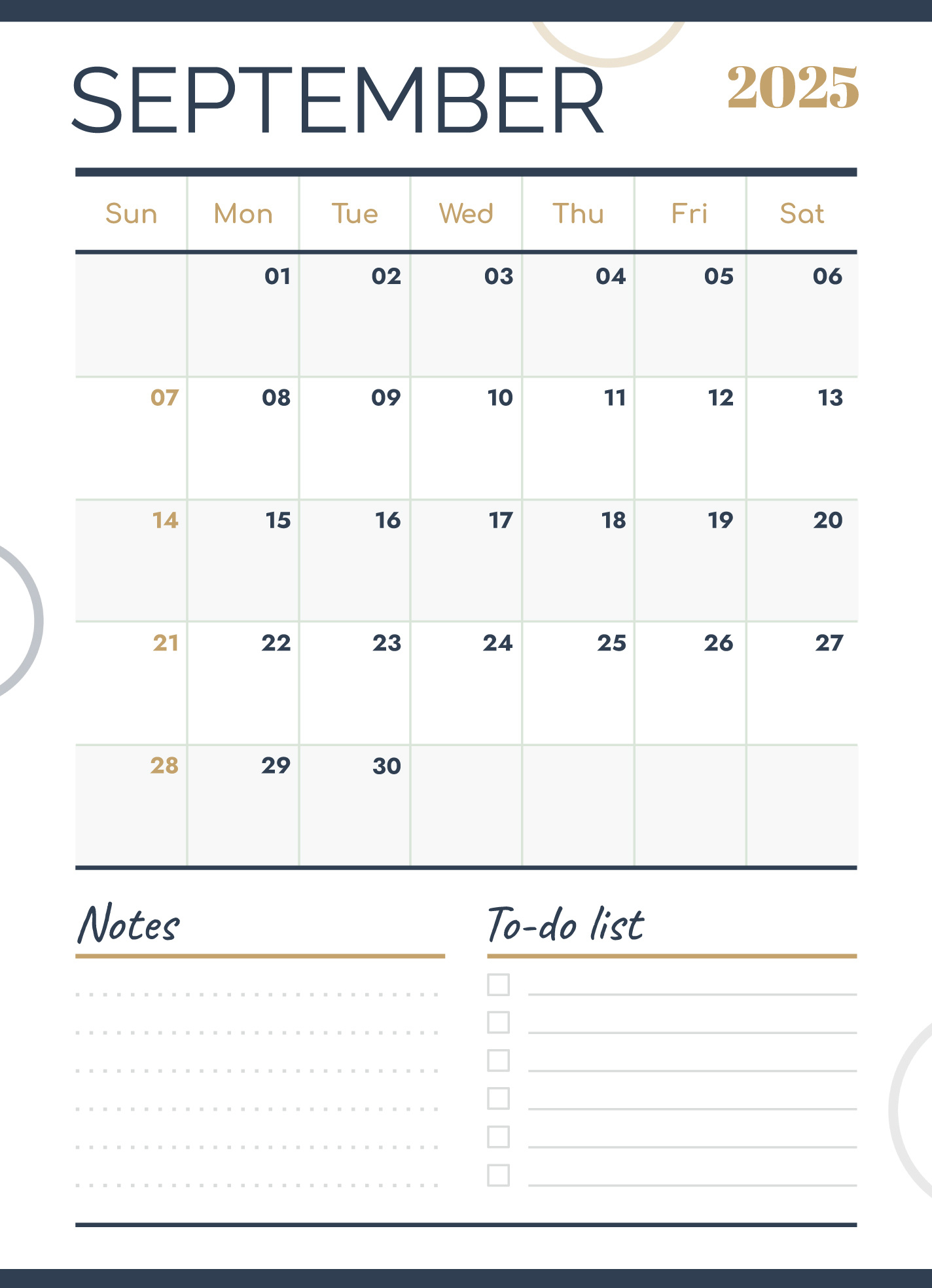 September 2025 Calendar Free Google Docs Template - Gdoc.io with regard to Google Calandar September 2025