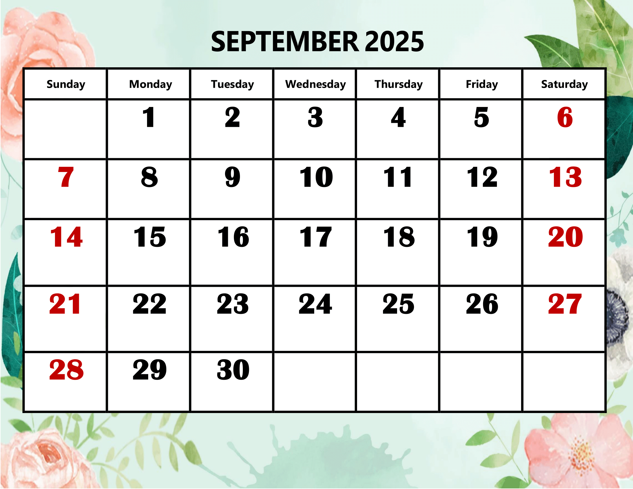 September 2025 Calendar Printable Pdf Template With Holidays with Calendar September 2025 Holiday