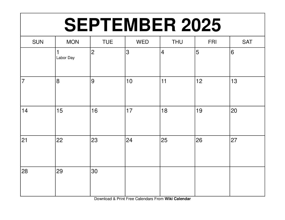 September 2025 Calendar - Printable Templates &amp;amp; More with regard to September 2025 Calendar Public Holiday
