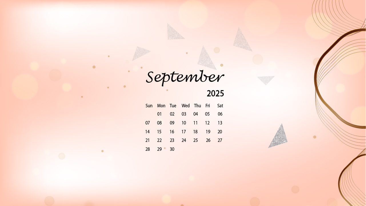 September 2025 Desktop Wallpaper Calendar - Calendarlabs with Calendar Labs September 2025