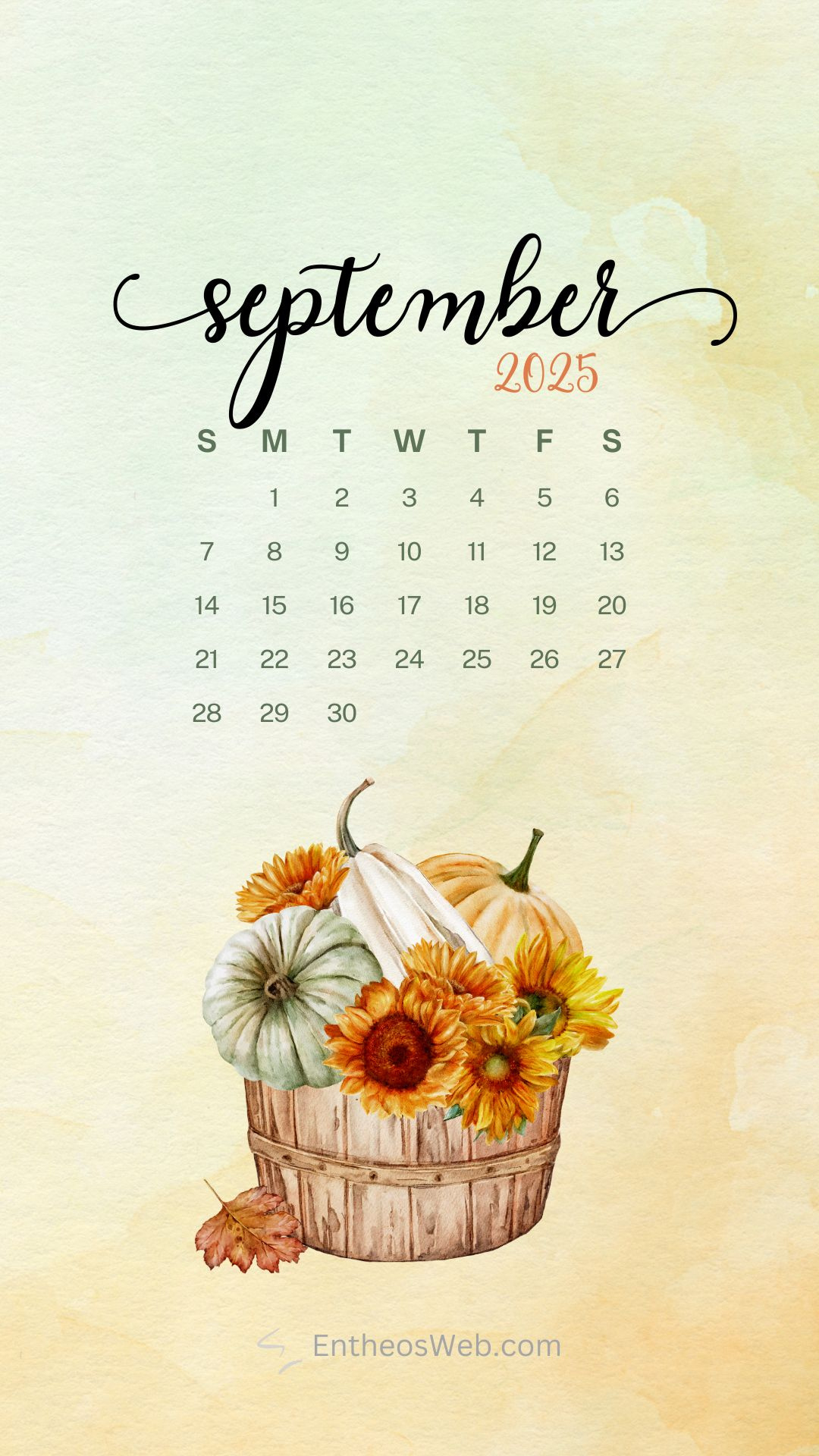 September Calendar Phone Wallpaper | Entheosweb with Iphone Wallpaper Calendar September 2025
