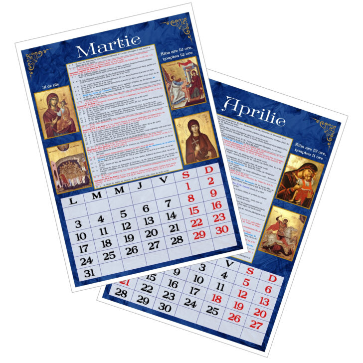 Calendar Ortodox 2025 September