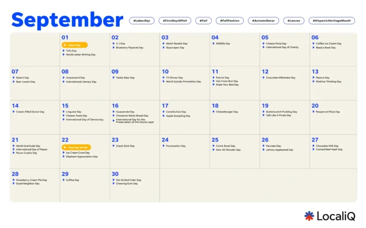 Calendar Labs September 2025