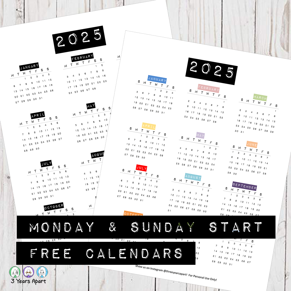 2025 Calendar Free Printable | Bullet Journal And Planner Free throughout October 2025 Bullet Journal Calendar