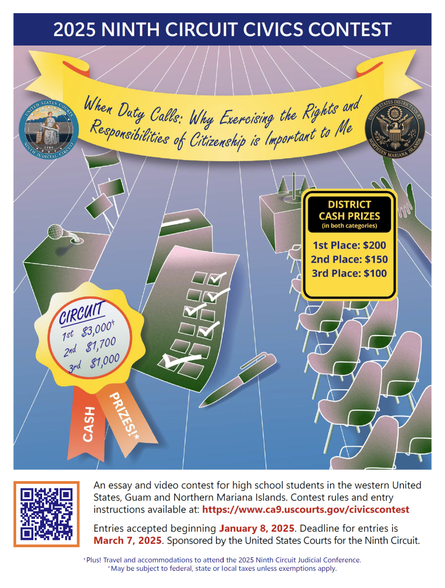 2025 Ninth Circuit Civics Contest | District Court For The with regard to October 2025 9Th Circuit Calendar