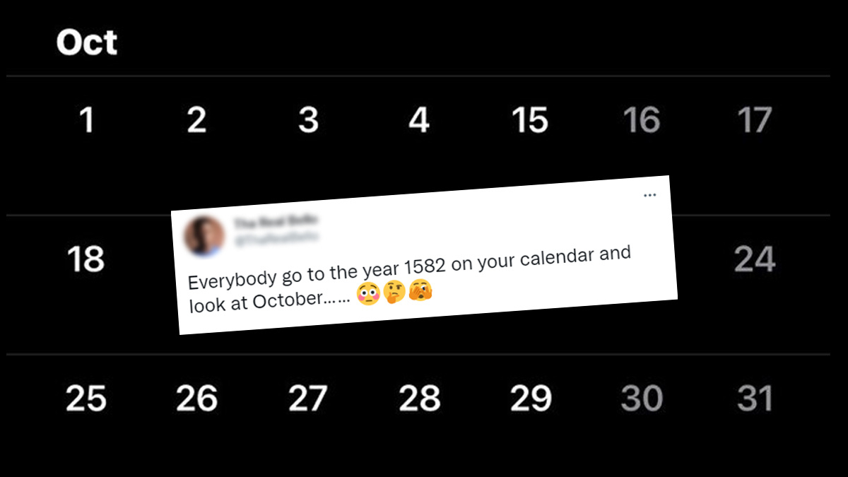 Bizarre! 10 Days Missing From Your Calendar In October? Jump To pertaining to What Happened in October 1852 Calendar