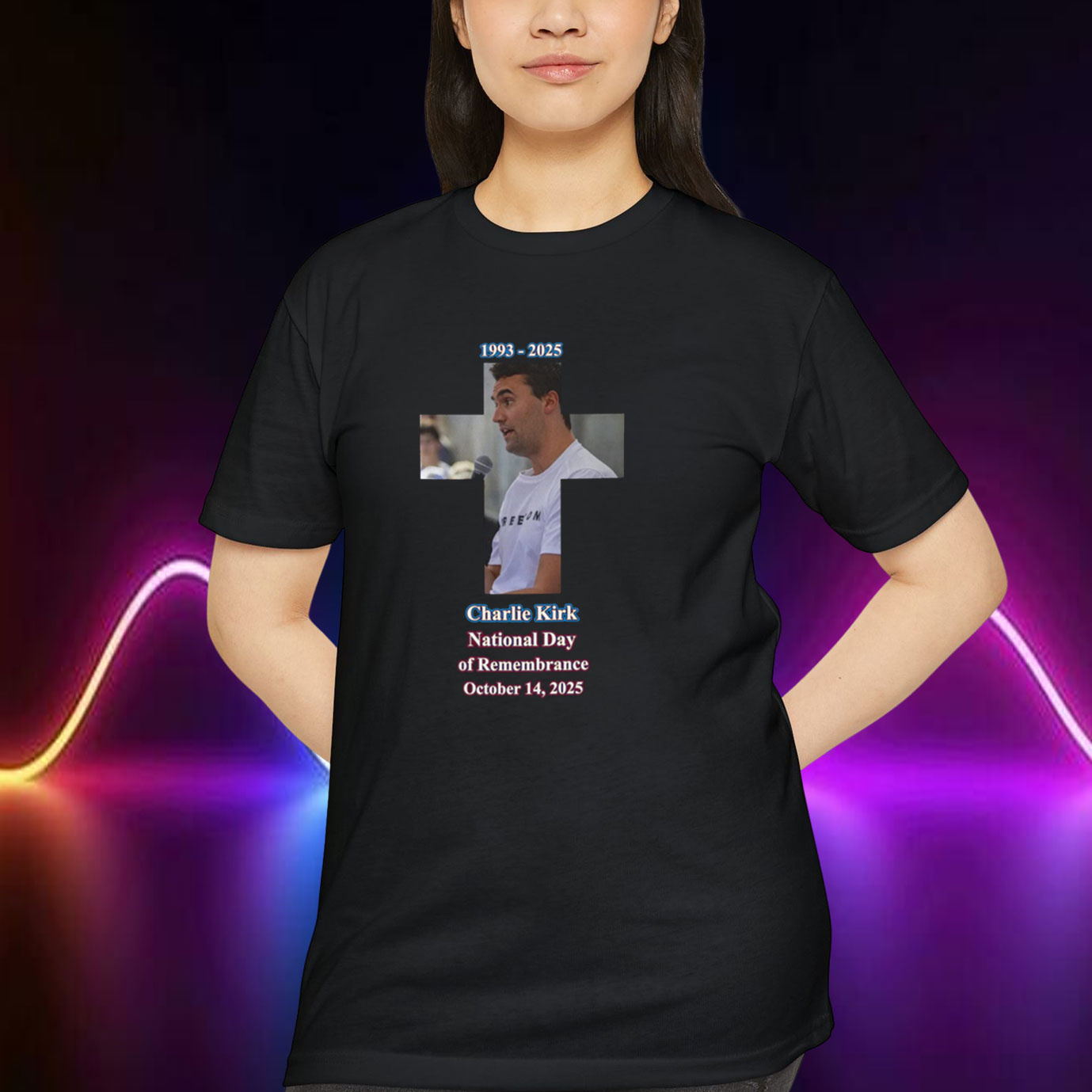 Charlie Kirk National Day Of Remembrance October 14,2025 Shirt inside National Day October 14 2025