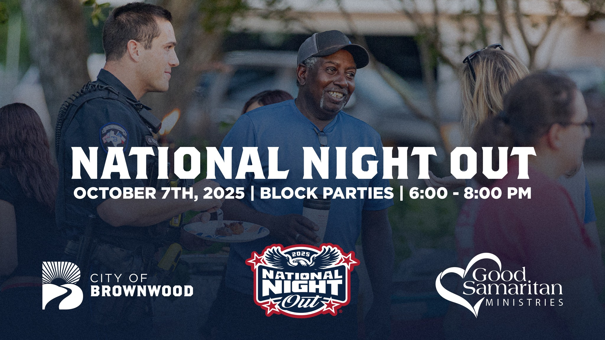 City Of Brownwood National Night Out - Visit Brownwood intended for National Night Out 2025 October