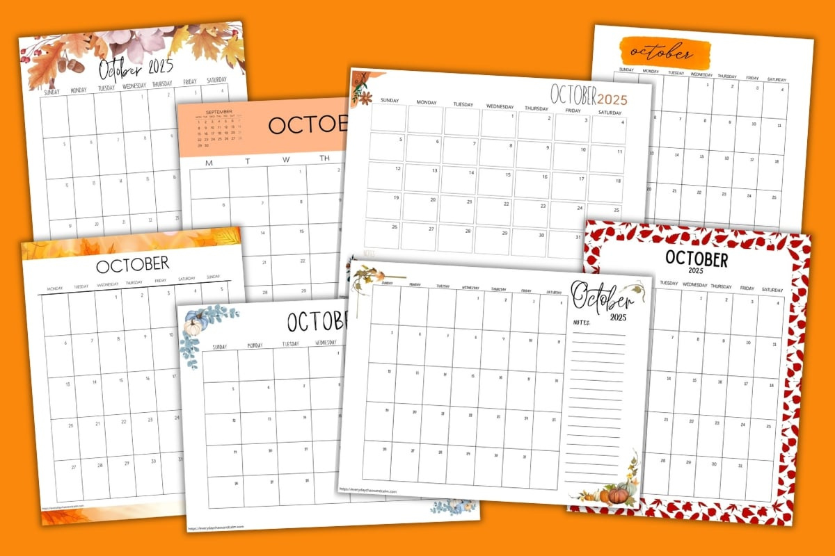 Free Printable October 2025 Calendars regarding What Happened in October 2025 Calendar