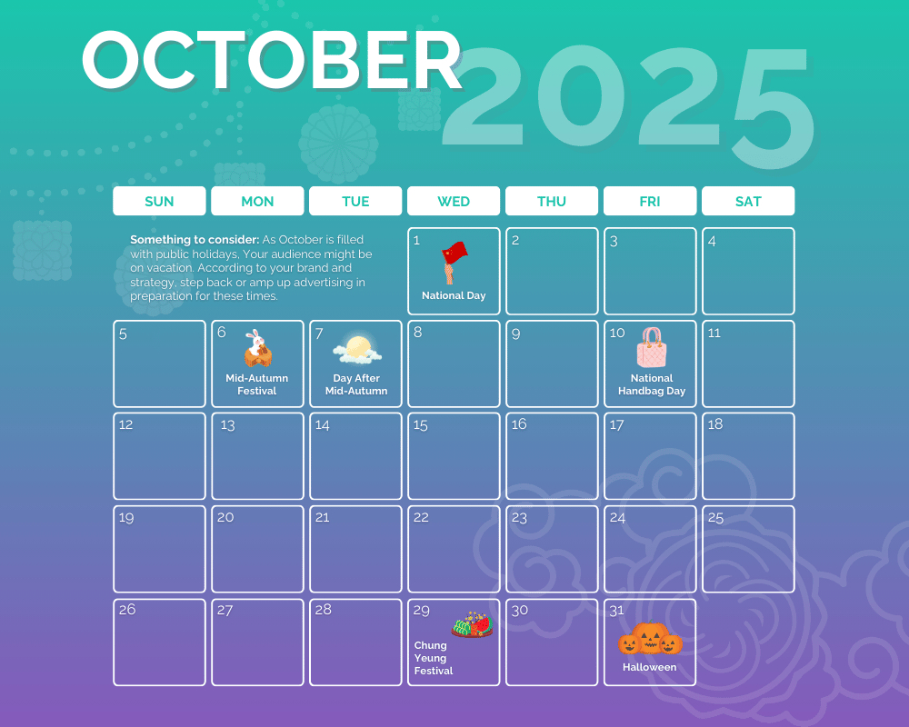 Marketing Calendar 2025: Key Dates For Campaign Success | Free with October Social Media Calendar 2025