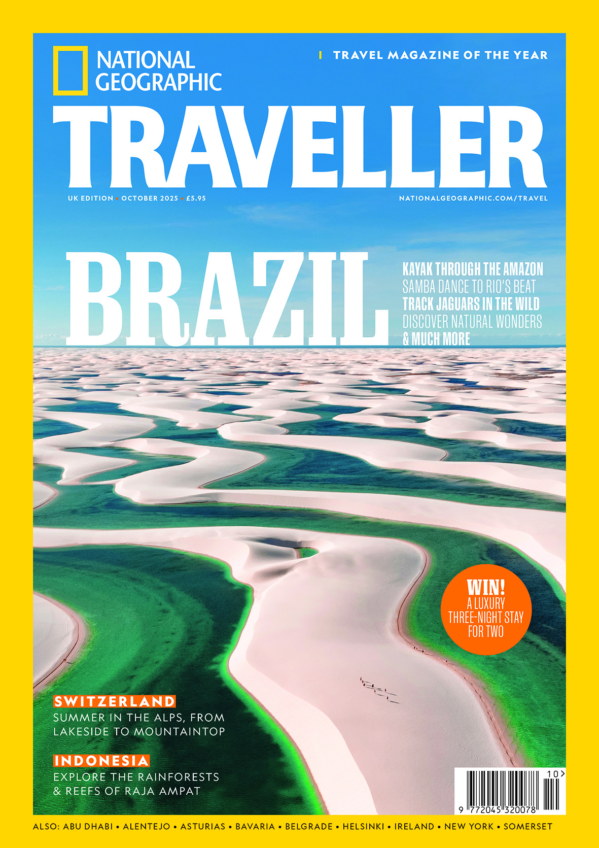 National Geographic Traveller (Uk) October 2025 Issue Available On pertaining to National Geographic October 2025
