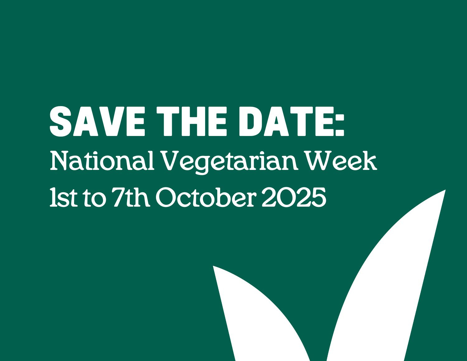 National Vegetarian Week 2025 - Vegetarian Society intended for October 7Th National Day 2025